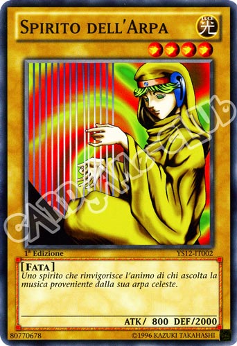 YS12-IT002 Spirito dell'Arpa comune 1a Edizione (IT) -NEAR MINT-