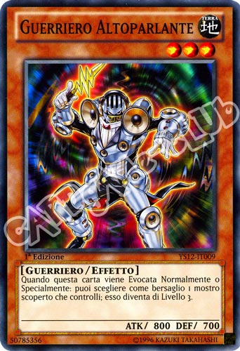 YS12-IT009 Guerriero Altoparlante comune 1a Edizione (IT) -NEAR MINT-