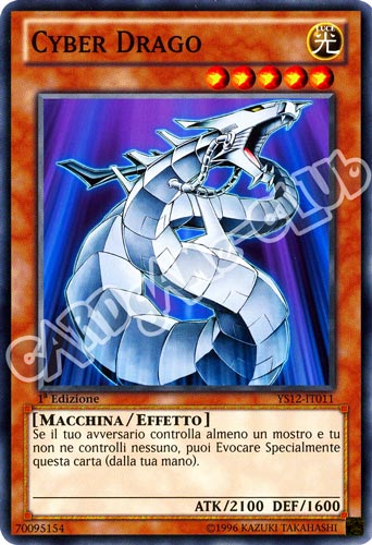 YS12-IT011 Cyber Drago comune 1a Edizione (IT) -NEAR MINT-
