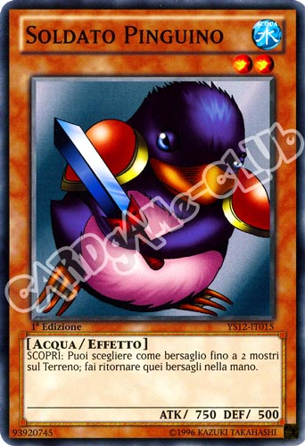 YS12-IT015 Soldato Pinguino comune 1a Edizione (IT) -NEAR MINT-
