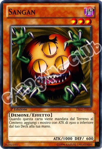 YS12-IT016 Sangan comune 1a Edizione (IT) -NEAR MINT-