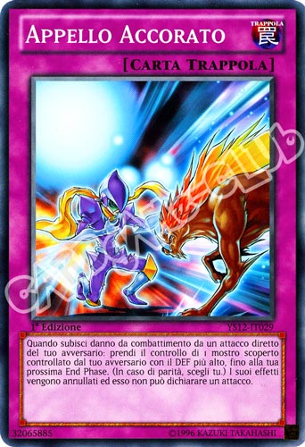 YS12-IT029 Appello Accorato comune 1a Edizione (IT) -NEAR MINT-