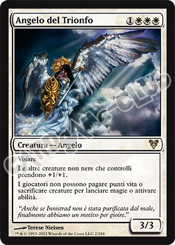 002 / 244 Angelo del Trionfo rara (IT) -NEAR MINT-