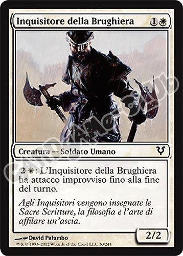 030 / 244 Inquisitore della Brughiera comune (IT) -NEAR MINT-