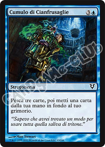 043 / 244 Cumulo di Cianfrusaglie comune (IT) -NEAR MINT-