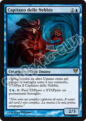 045 / 244 Capitano delle Nebbie rara (IT) -NEAR MINT-