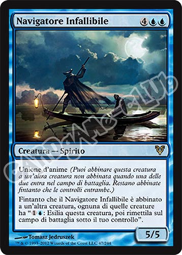 047 / 244 Navigatore Infallibile rara (IT) -NEAR MINT-