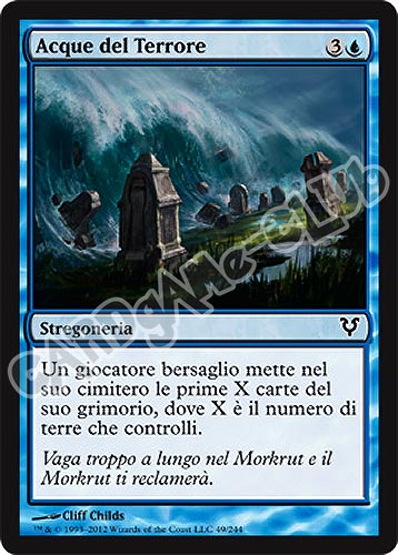 049 / 244 Acque del Terrore comune (IT) -NEAR MINT-