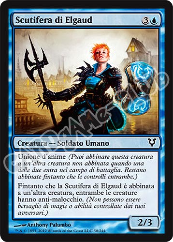 050 / 244 Scutifera di Elgaud comune (IT) -NEAR MINT-