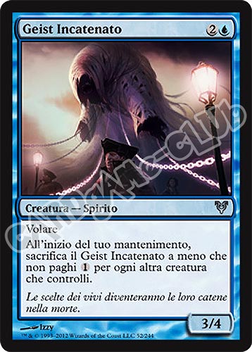 052 / 244 Geist Incatenato non comune (IT) -NEAR MINT-