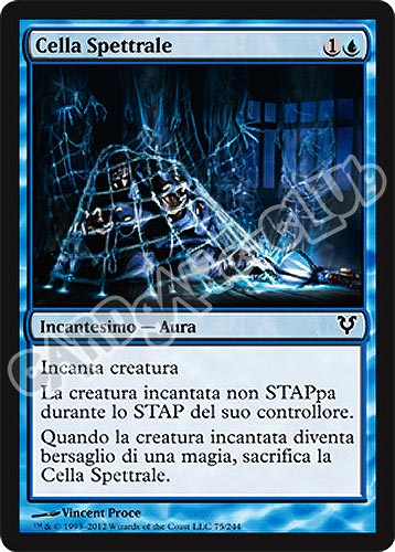 075 / 244 Cella Spettrale comune (IT) -NEAR MINT-