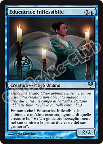 077 / 244 Educatrice Inflessibile non comune (IT) -NEAR MINT-