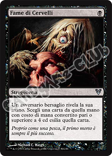 084 / 244 Fame di Cervelli non comune (IT) -NEAR MINT-