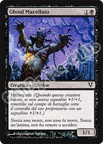 089 / 244 Ghoul Macellaio comune (IT) -NEAR MINT-