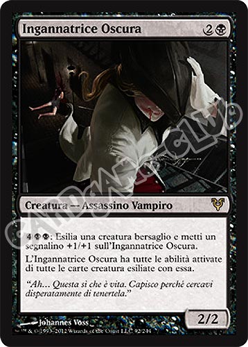 092 / 244 Ingannatrice Oscura rara (IT) -NEAR MINT-