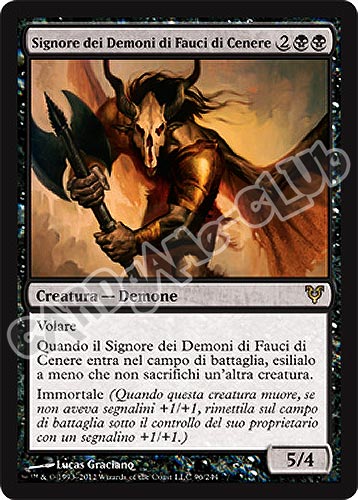 096 / 244 Signore dei Demoni di Fauci di Cenere rara (IT) -NEAR MINT-