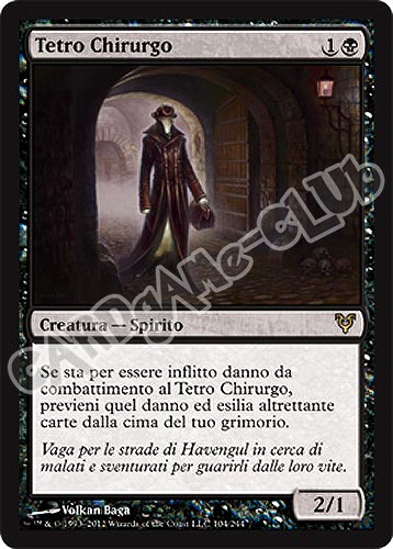 104 / 244 Tetro Chirurgo rara (IT) -NEAR MINT-