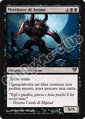 107 / 244 Mietitore di Anime rara (IT) -NEAR MINT-