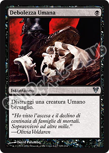 109 / 244 Debolezza Umana non comune (IT) -NEAR MINT-