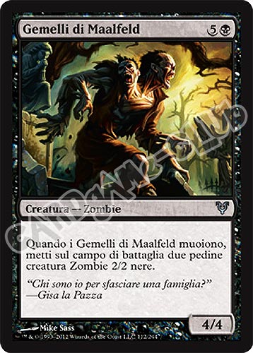 112 / 244 Gemelli di Maalfeld non comune (IT) -NEAR MINT-