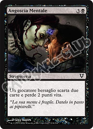 114 / 244 Angoscia Mentale comune (IT) -NEAR MINT-
