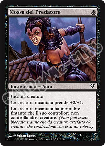 117 / 244 Mossa del Predatore comune (IT) -NEAR MINT-