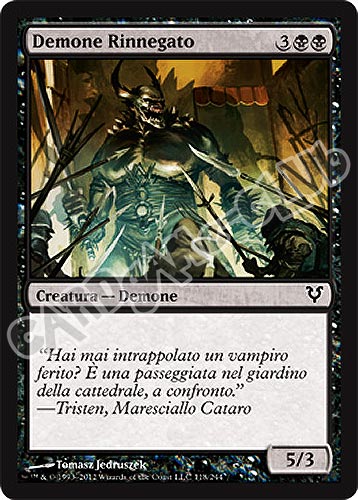 118 / 244 Demone Rinnegato comune (IT) -NEAR MINT-