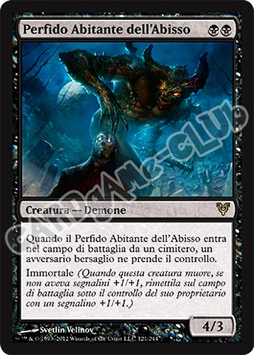 121 / 244 Perfido Abitante dell'Abisso rara (IT) -NEAR MINT-