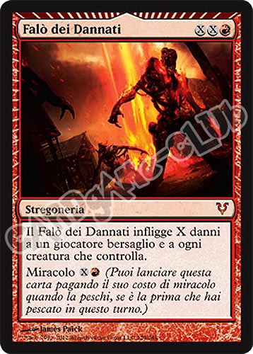 129 / 244 Falo' dei Dannati rara mitica (IT) -NEAR MINT-