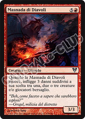 136 / 244 Masnada di Diavoli non comune (IT) -NEAR MINT-