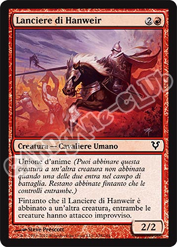 138 / 244 Lanciere di Hanweir comune (IT) -NEAR MINT-