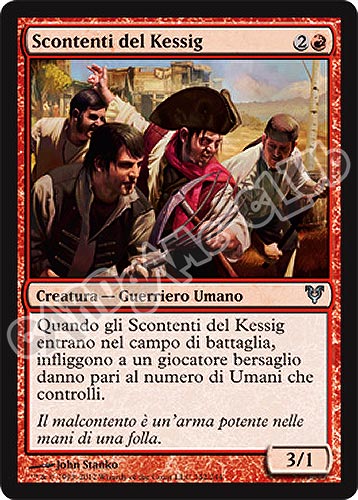 142 / 244 Scontenti del Kessig non comune (IT) -NEAR MINT-