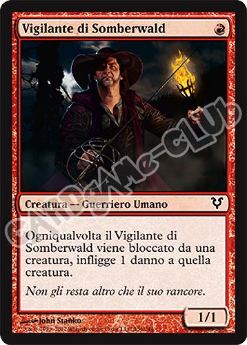 156 / 244 Vigilante di Somberwald comune (IT) -NEAR MINT-