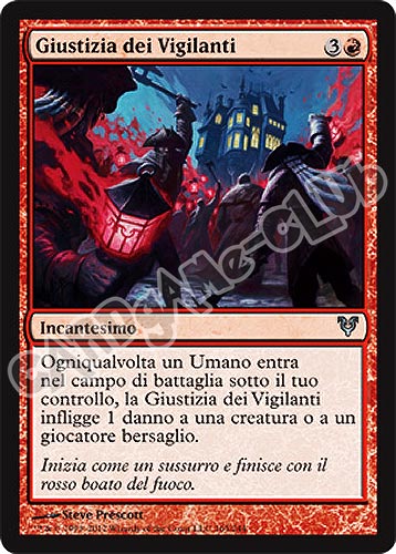 165 / 244 Giustizia dei Vigilanti non comune (IT) -NEAR MINT-