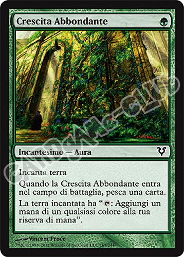 167 / 244 Crescita Abbondante comune (IT) -NEAR MINT-