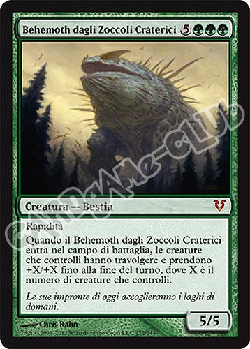 172 / 244 Behemoth dagli Zoccoli Craterici rara mitica (IT) -NEAR MINT-