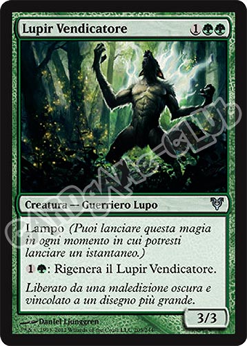 205 / 244 Lupir Vendicatore non comune (IT) -NEAR MINT-