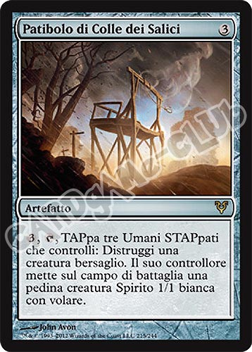 215 / 244 Patibolo di Colle dei Salici rara (IT) -NEAR MINT-