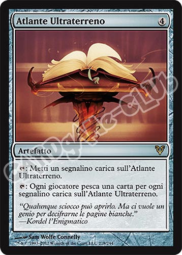 219 / 244 Atlante Ultraterreno rara (IT) -NEAR MINT-