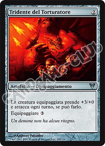 222 / 244 Tridente del Torturatore non comune (IT) -NEAR MINT-