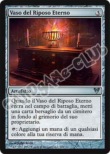 224 / 244 Vaso del Riposo Eterno non comune (IT) -NEAR MINT-