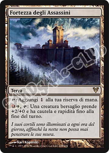 229 / 244 Fortezza degli Assassini rara (IT) -NEAR MINT-