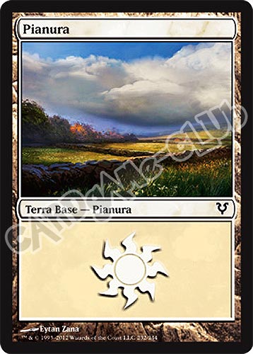 232 / 244 Pianura comune (IT) -NEAR MINT-