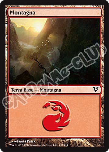 239 / 244 Montagna comune (IT) -NEAR MINT-