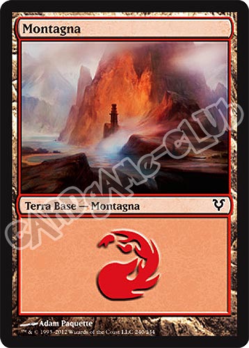 240 / 244 Montagna comune (IT) -NEAR MINT-