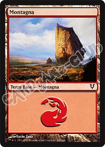 241 / 244 Montagna comune (IT) -NEAR MINT-