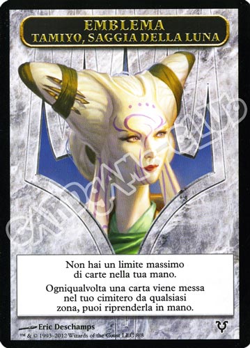 8 / 8 Emblema Tamiyo, Saggia della Luna comune (IT) -NEAR MINT-