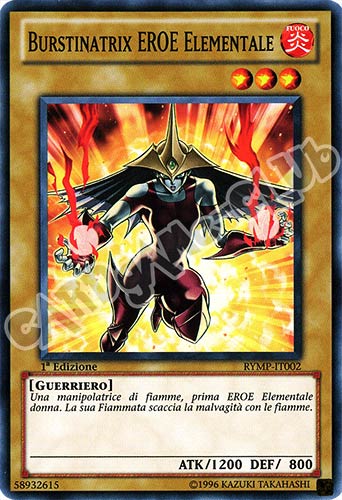 RYMP-IT002 Burstinatrix Eroe Elementale comune 1a Edizione (IT) -NEAR MINT-