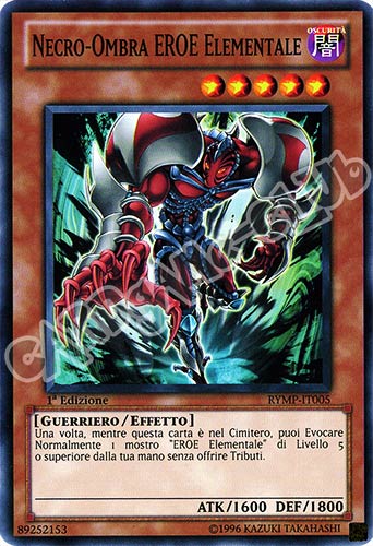 RYMP-IT005 Necro-Ombra Eroe Elementale comune 1a Edizione (IT) -NEAR MINT-