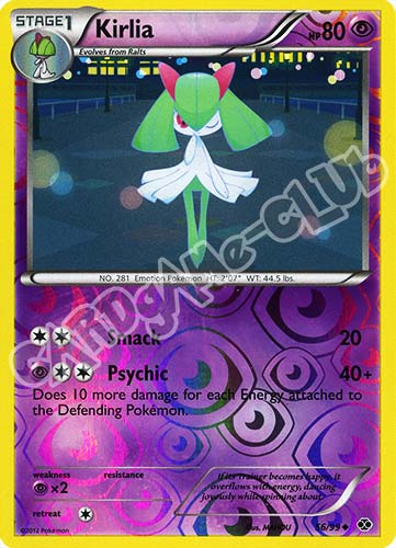 056 / 099 Kirlia non comune foil reverse (EN) -NEAR MINT-